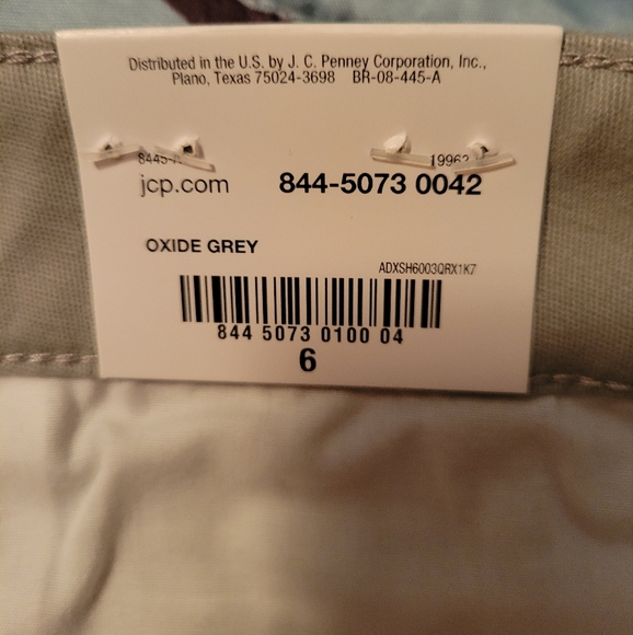 a n.a. Women's Gray Twill Shorts NWT - Picture 6 of 10
